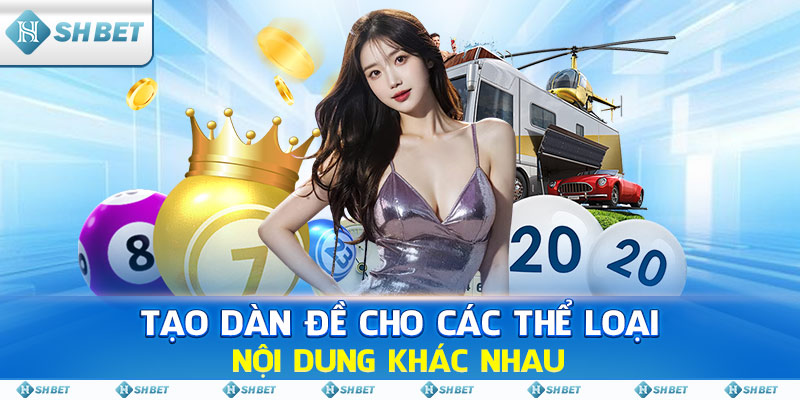 Tạo Dàn Đề Cho Các Thể Loại Nội Dung Khác Nhau